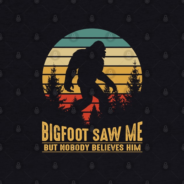 Bigfoot saw me but nobody believes him by JameMalbie